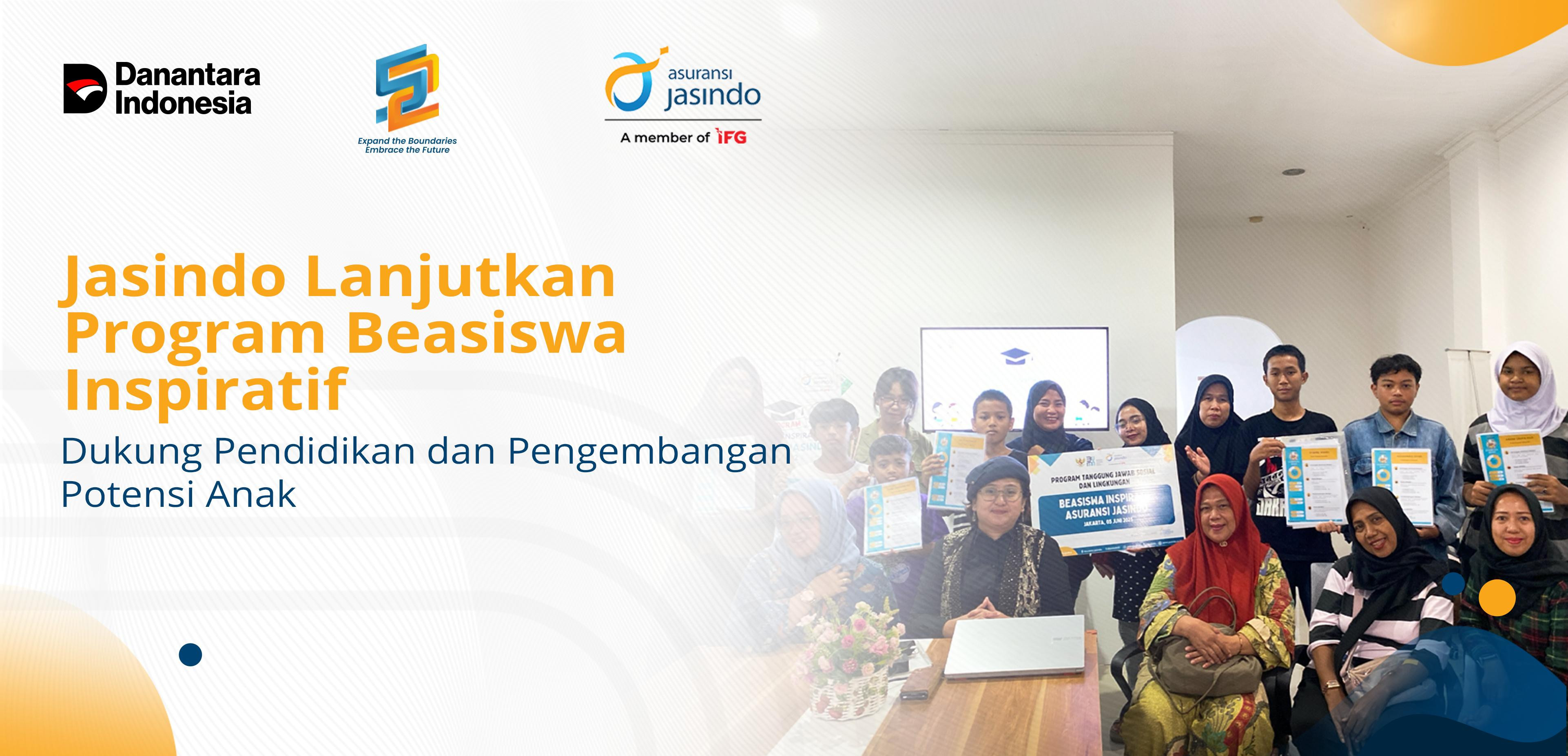 Jasindo Lanjutkan Beasiswa Inspiratif dan Lakukan Analisis Biometrik