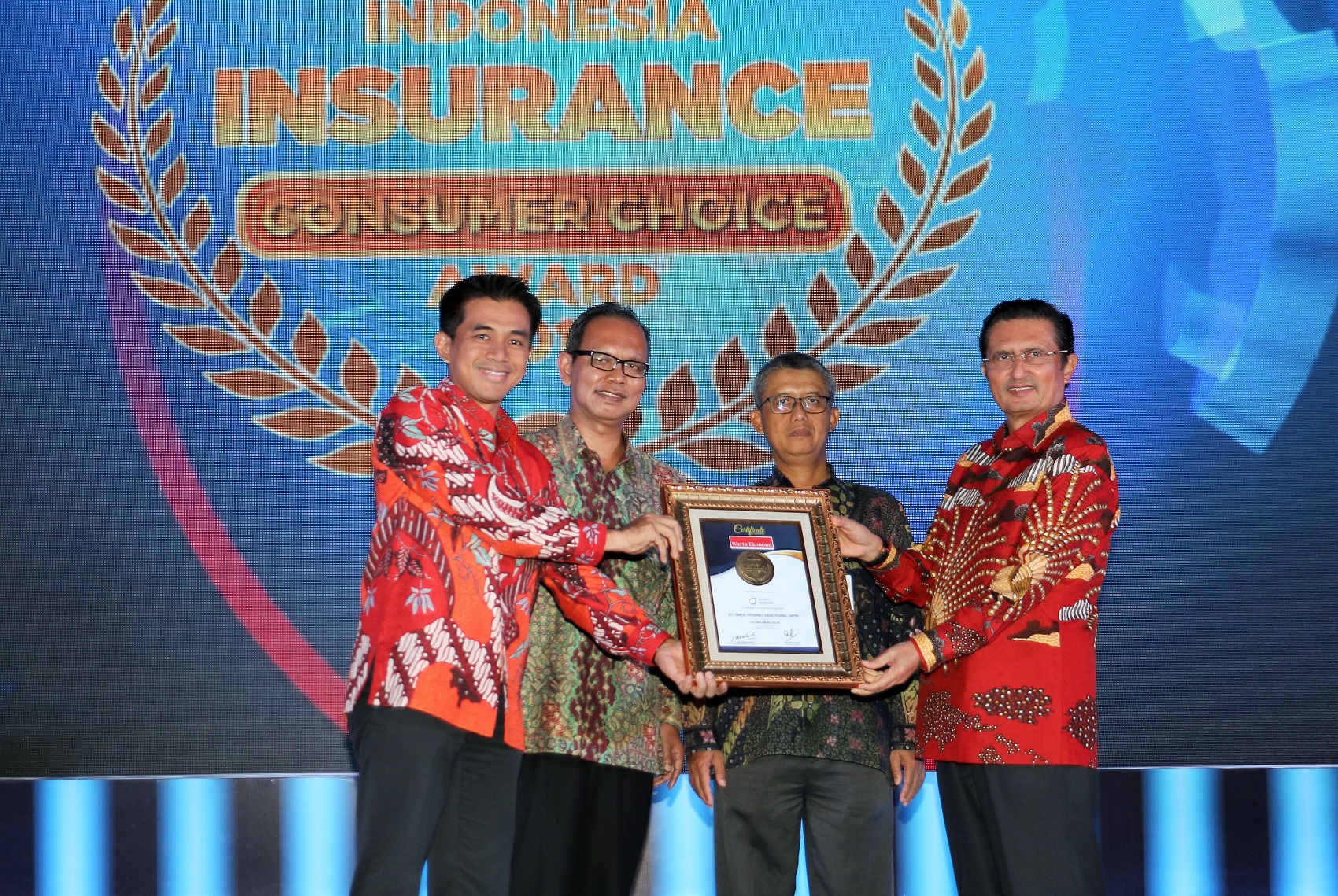 Warta Ekonomi Indonesia Insurance Consumer Choice Award 2017