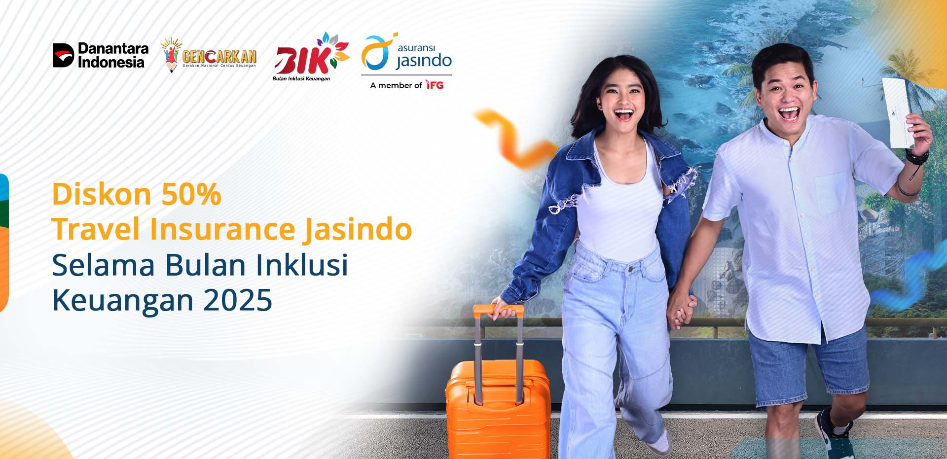 Diskon 50% Jasindo Travel Insurance Selama Bulan Inklusi Keuangan 2025