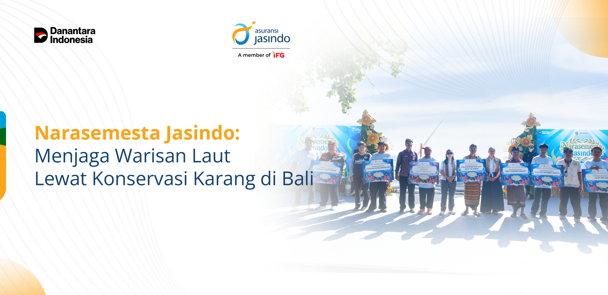 Narasemesta Jasindo: Menjaga Warisan Laut Lewat Konservasi Karang di Bali