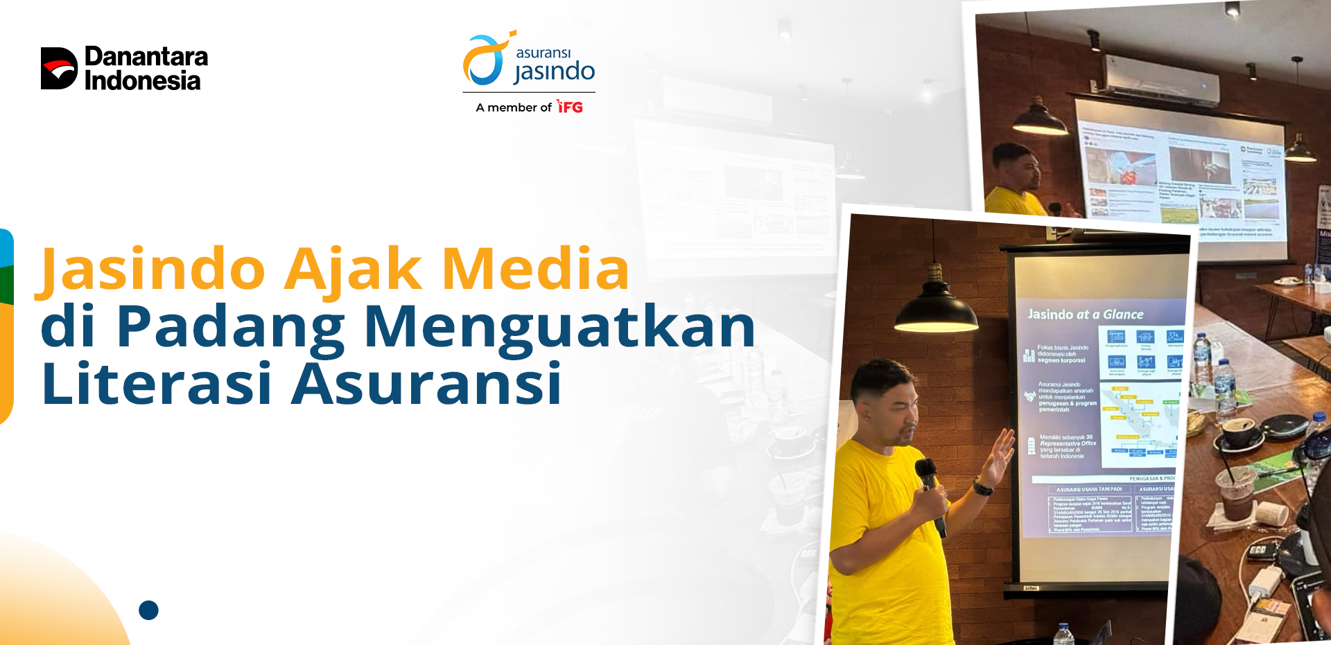 Jasindo Ajak Media di Padang Menguatkan Literasi Asuransi