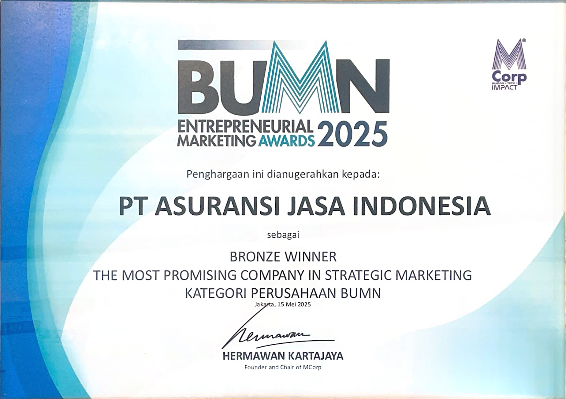 BUMN Entrepreneurial Marketing Awards 2025